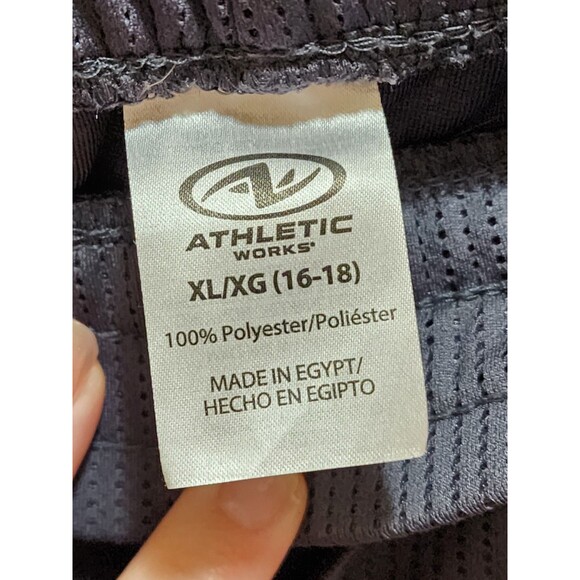 Athletic Works Womens Gray Pink XL Shorts Sporty Running Lightweight Gym Active - Picture 8 of 15